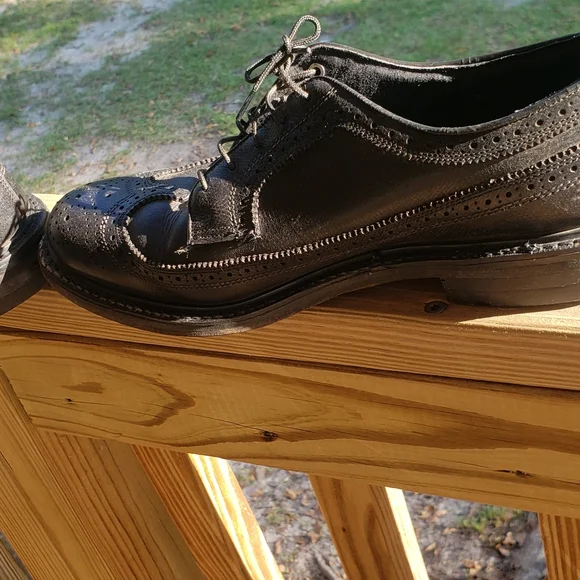 Cats Paw Mens Shoes Mens VTG Foster by Cats Paw Monk Strap Brown Leather Boots  main image 4